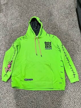 Disney Neon Green "Oogie Boogie Bash 2024" Hoodie